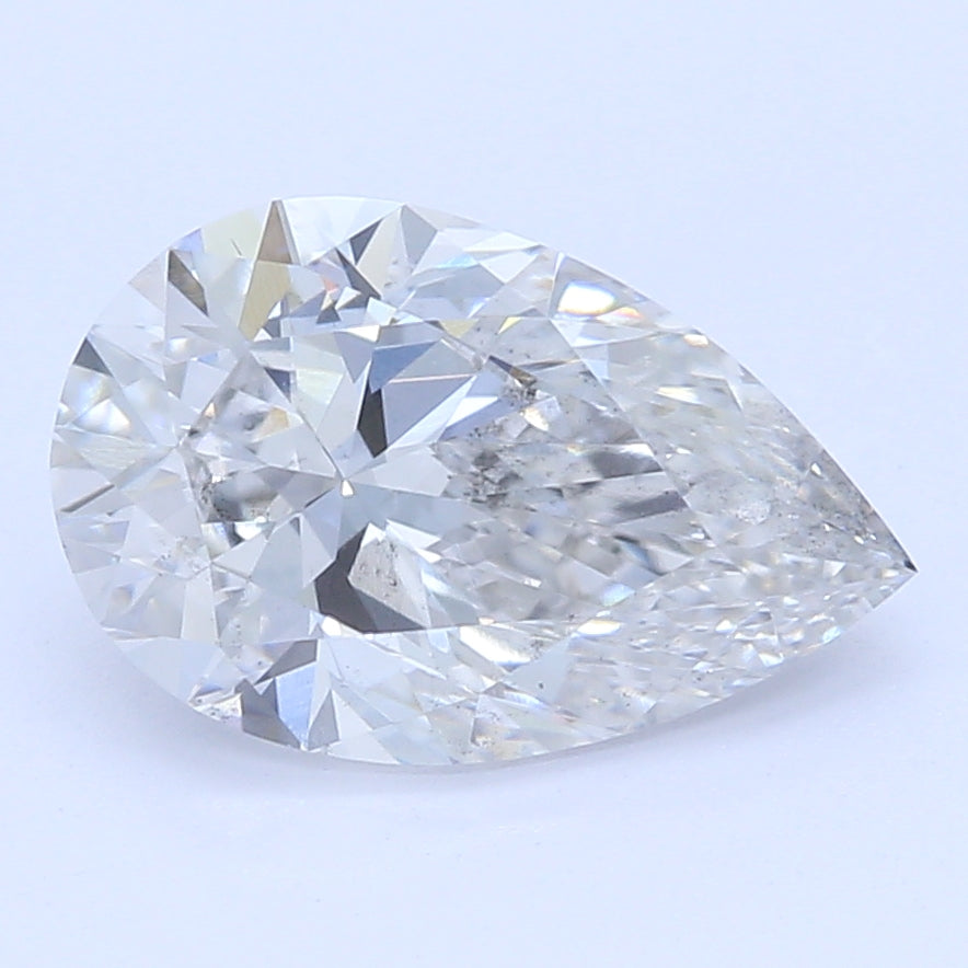 0.91 Carat Pear Cut Lab Created Diamond