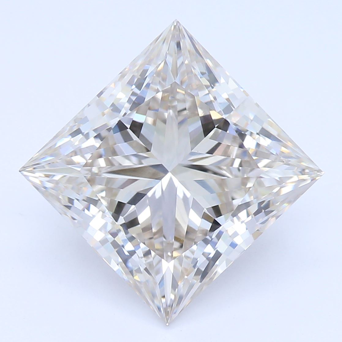 3.13 Carat Princess Cut Lab Created Diamond