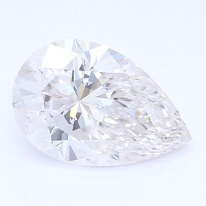 0.56 Carat Pear Cut Lab Created Diamond