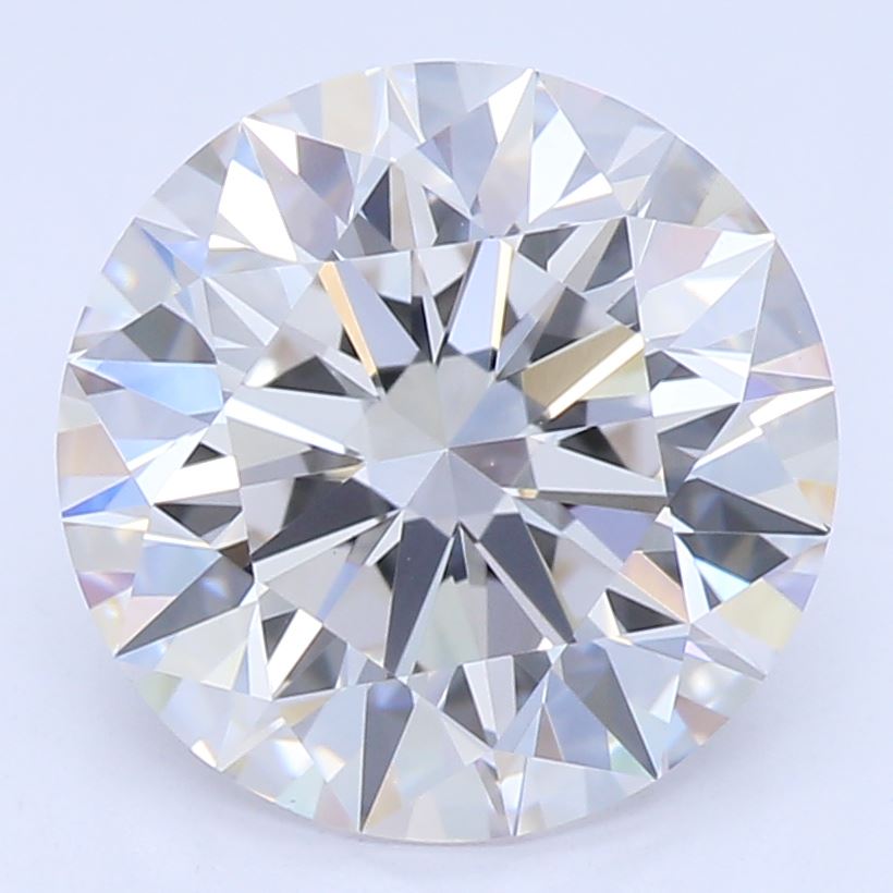 2.09 Carat Round Cut Lab Created Diamond