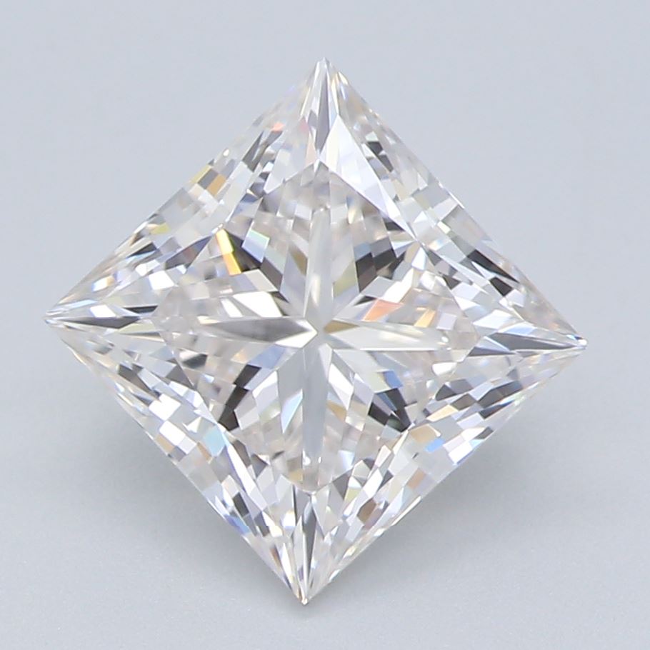 1.65 Carat Princess Cut Lab Created Diamond