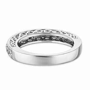  Ali stackable band recycled diamonds platinum