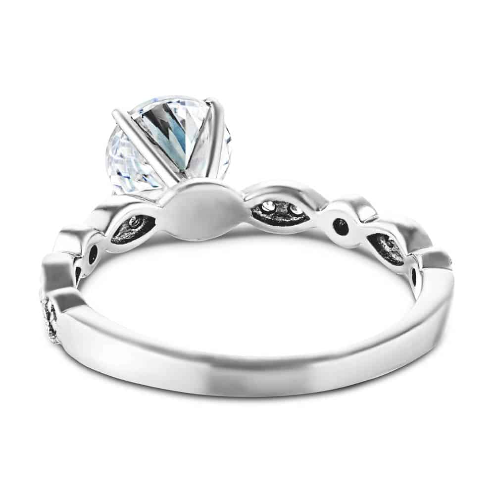 Moissanite - Amore Vintage Engagement Ring