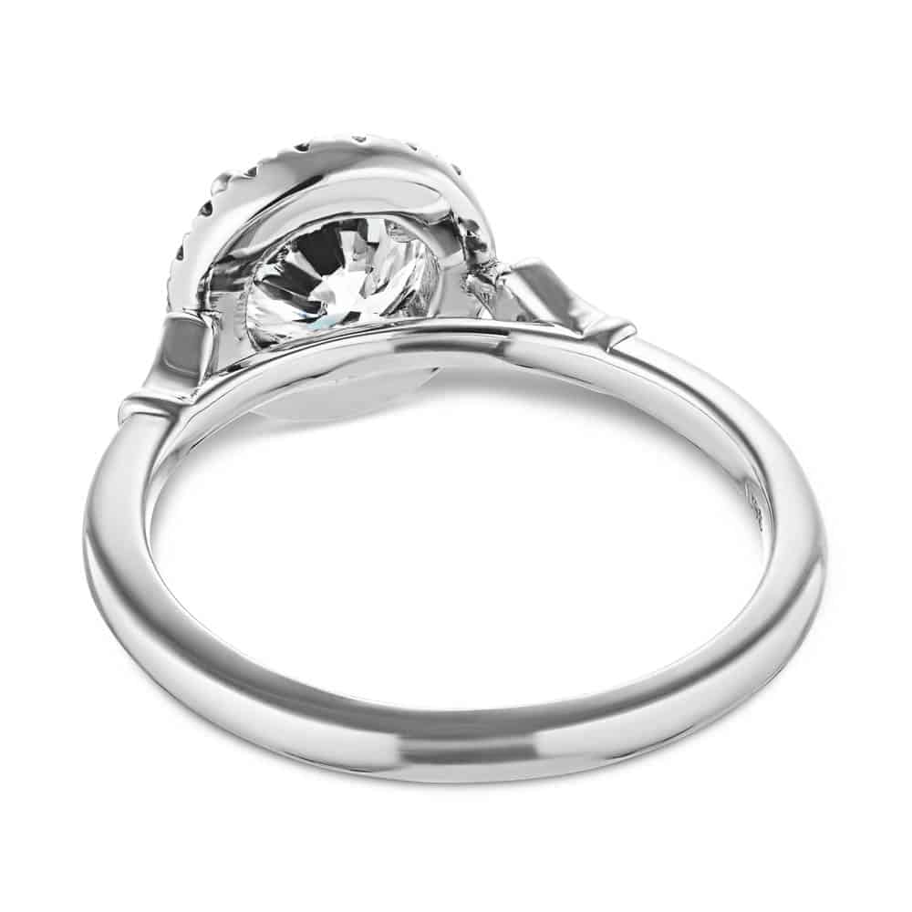 Moissanite - Briar Halo Engagement Ring