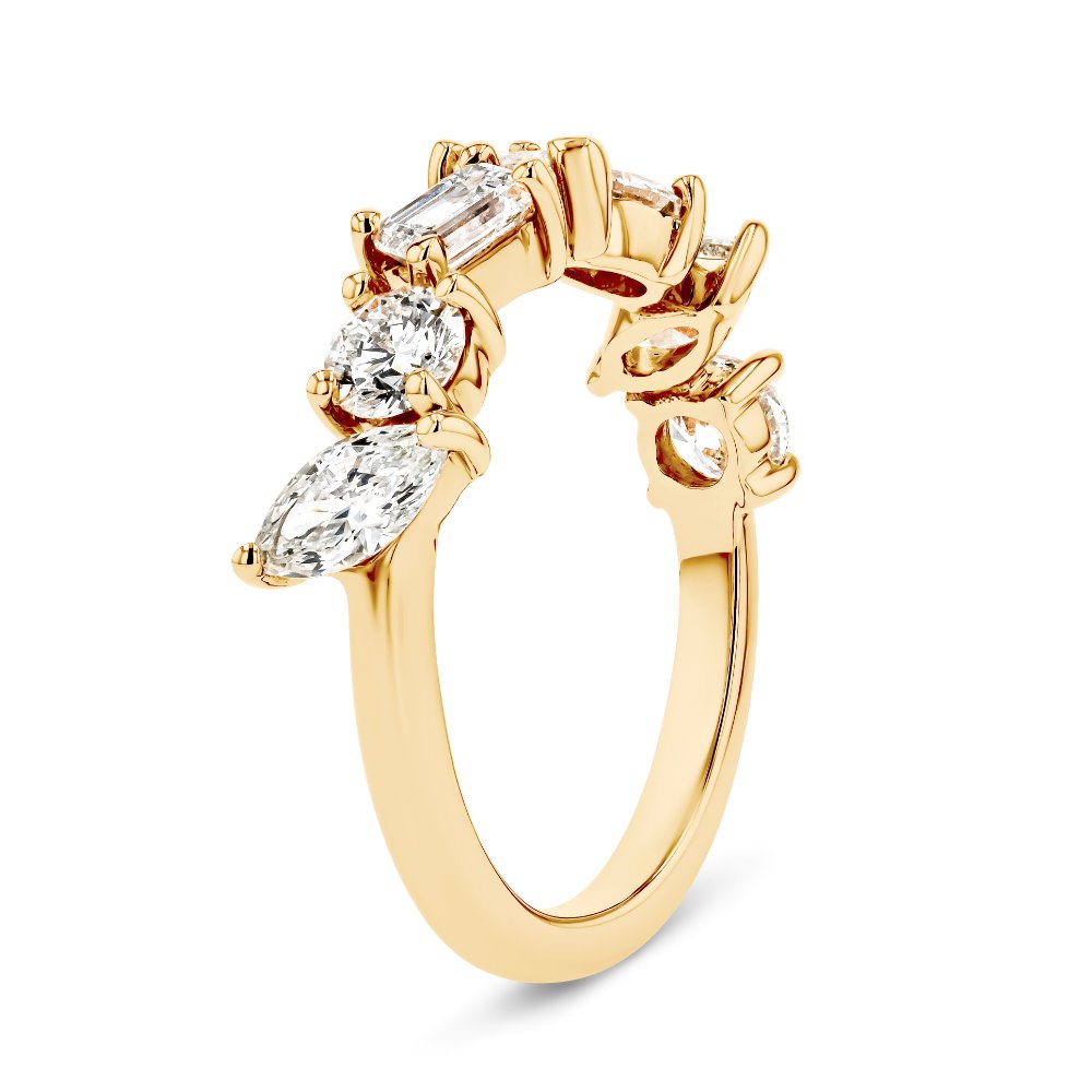 Shown in 14K Yellow Gold