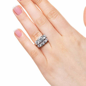 Three Stone Engagement Ring