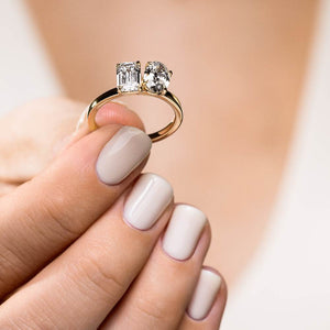 Fleur Toi Et Moi Lab-Grown Diamond Ring