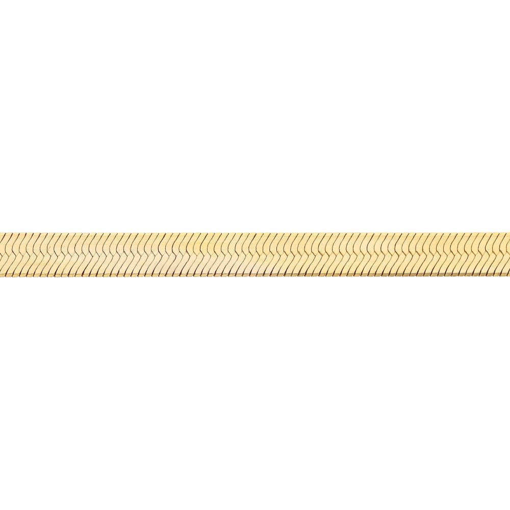 Herringbone Bracelet 7in in 14K Yellow Gold