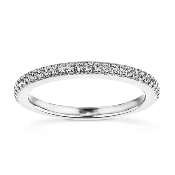 Hope 1/5 ctw Round Lab Grown Diamond Four Prong Wedding Band