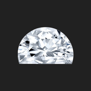 1.01 Carat Half Moon Cut Lab Created Diamond