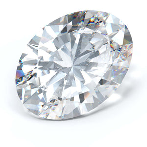 3.00 Carat Oval Cut Lab Created Diamond