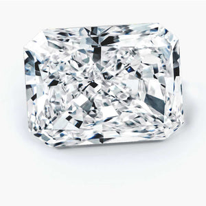 3.78 Carat Radiant Cut Lab Created Diamond