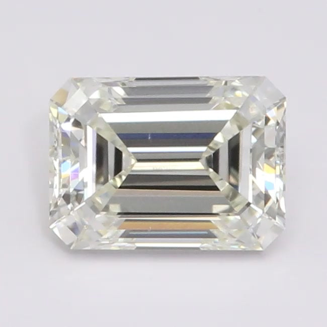 0.71 Carat Emerald Cut Lab Created Diamond