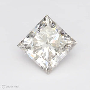 0.70 Carat Princess Cut Lab Created Diamond