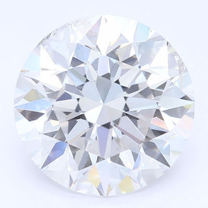 2.02 Carat Round Cut Lab Created Diamond