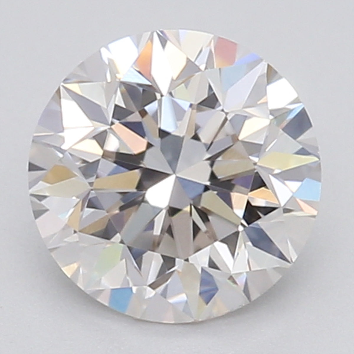 0.70 Carat Round Cut Lab Created Diamond