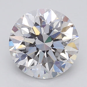 0.58 Carat Round Cut Lab Created Diamond