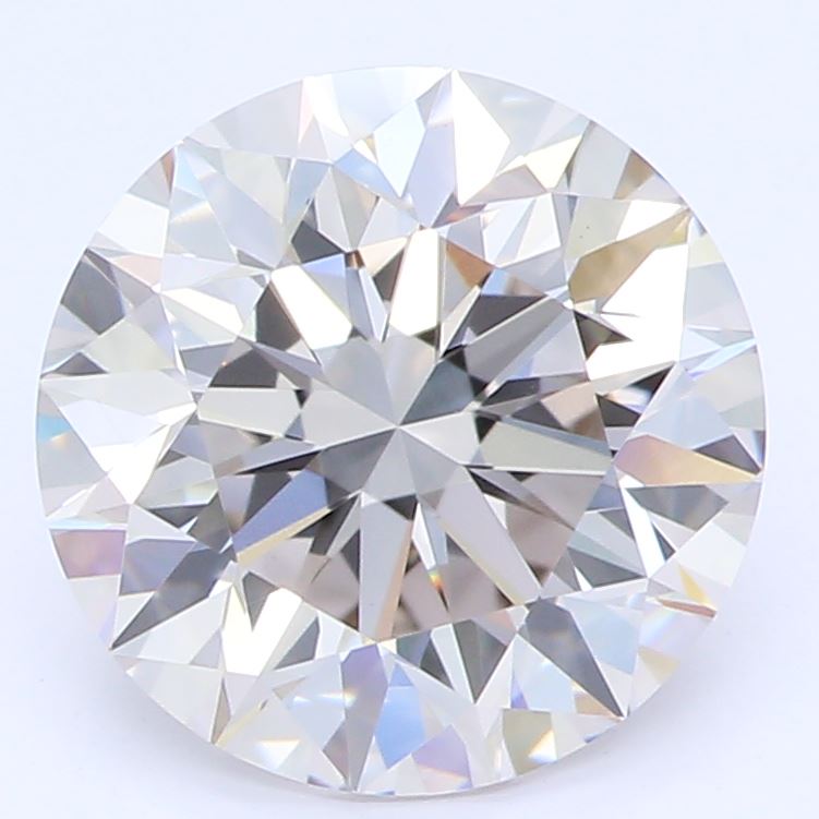 1.67 Carat Round Cut Lab Created Diamond