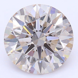 1.55 Carat Round Cut Lab Created Diamond