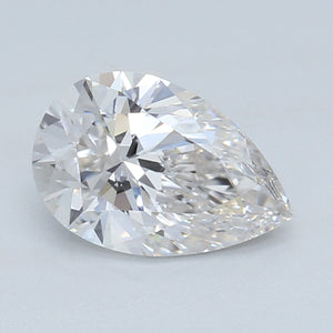 0.72 Carat Pear Cut Lab Created Diamond