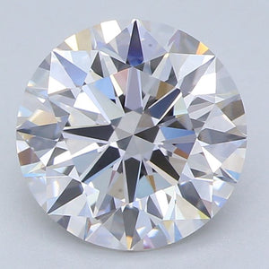 1.57 Carat Round Cut Lab Created Diamond