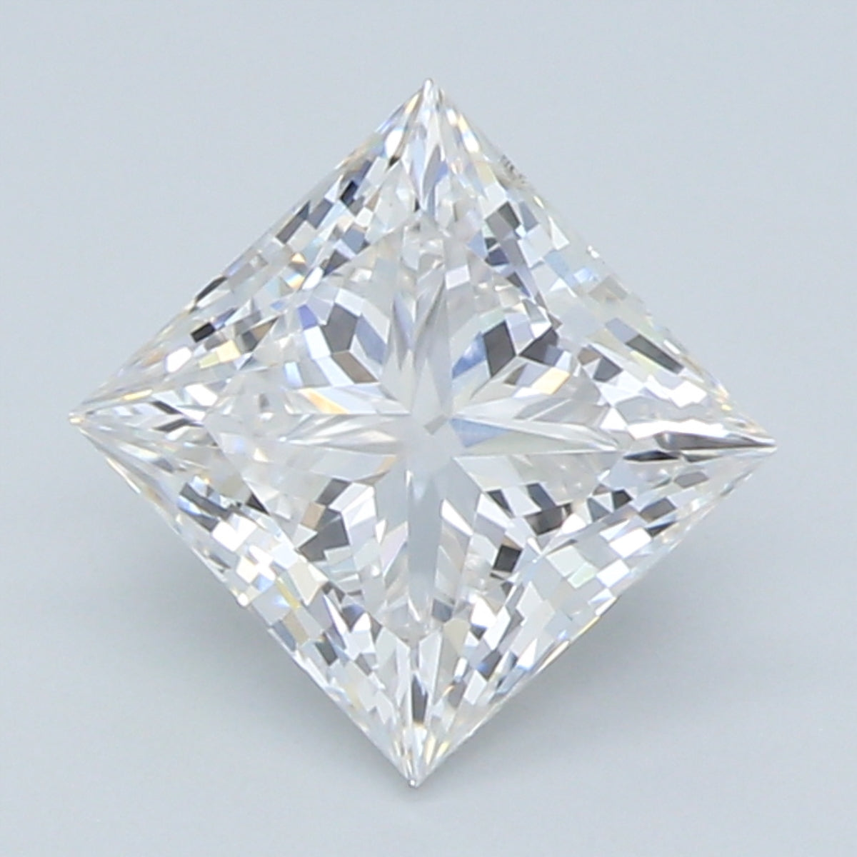 0.86 Carat Princess Cut Lab Created Diamond