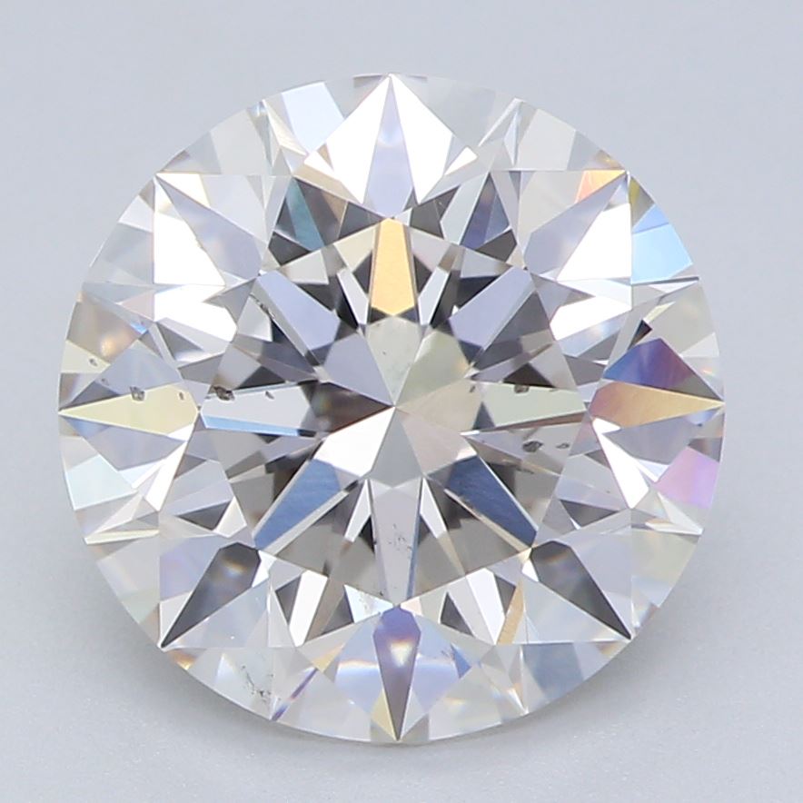 2.32 Carat Round Cut Lab Created Diamond