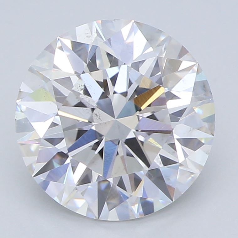 1.57 Carat Round Cut Lab Created Diamond