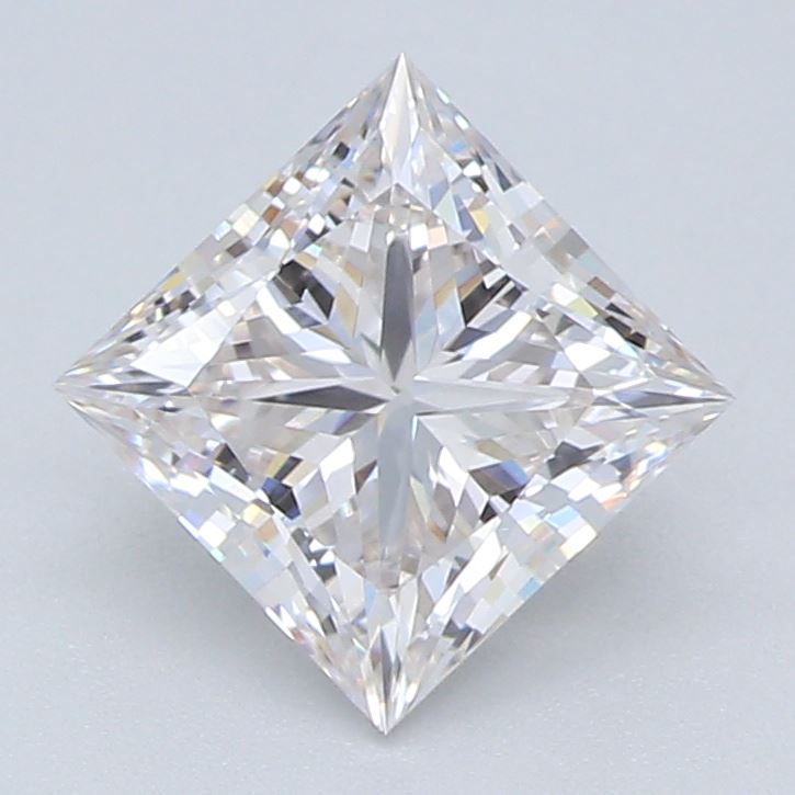 0.83 Carat Princess Cut Lab Created Diamond