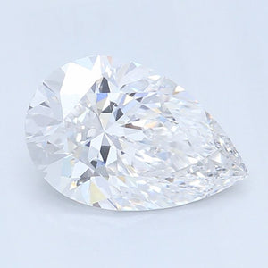 0.62 Carat Pear Cut Lab Created Diamond