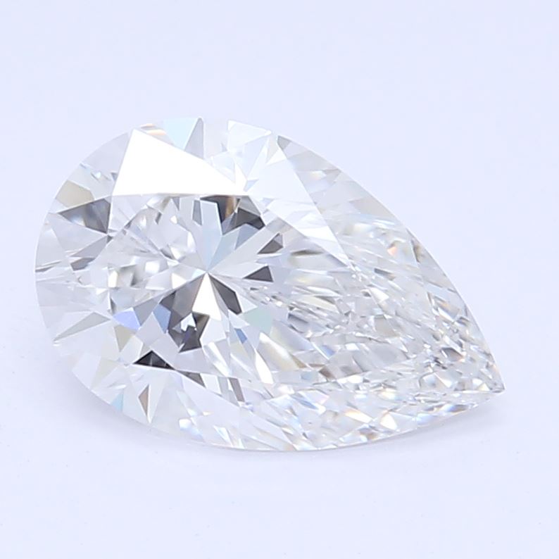 0.66 Carat Pear Cut Lab Created Diamond