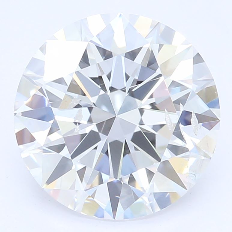 1.54 Carat Round Cut Lab Created Diamond