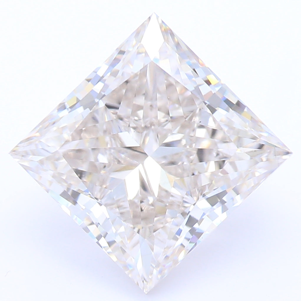 3.28 Carat Princess Cut Lab Created Diamond