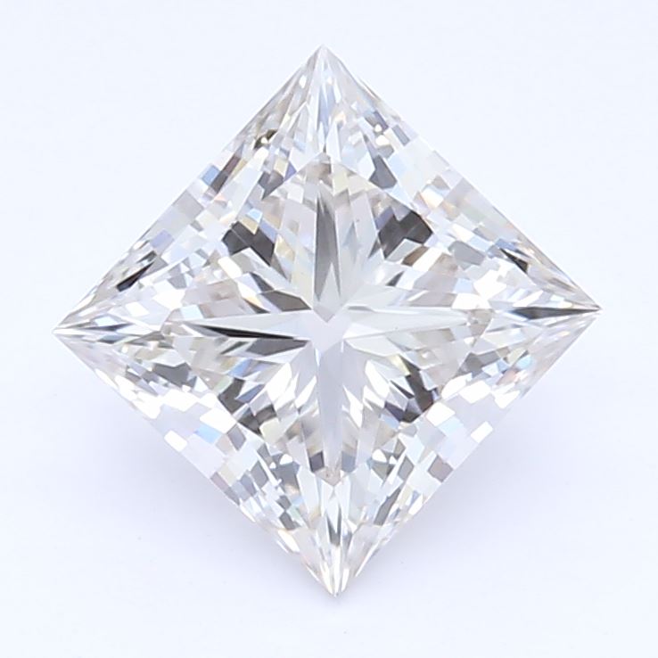 0.71 Carat Princess Cut Lab Created Diamond