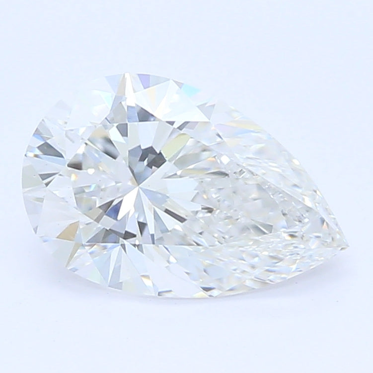 0.73 Carat Pear Cut Lab Created Diamond
