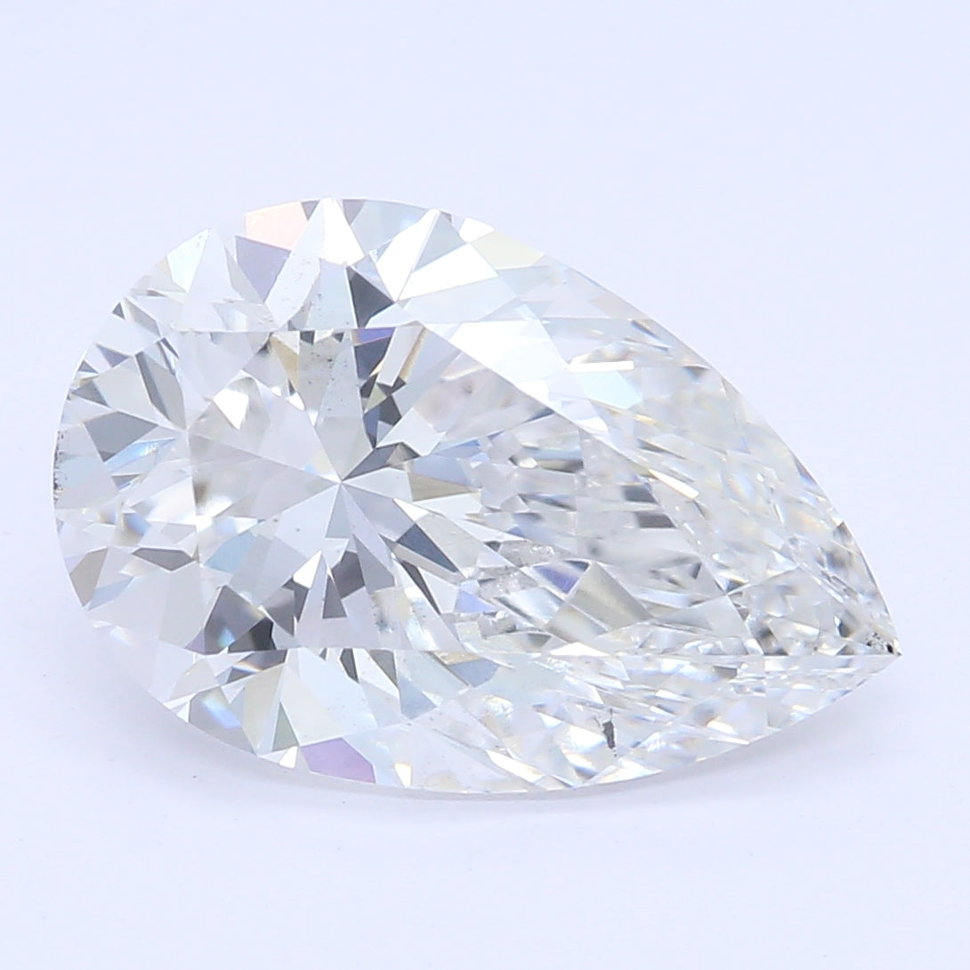 2.11 Carat Pear Cut Lab Created Diamond