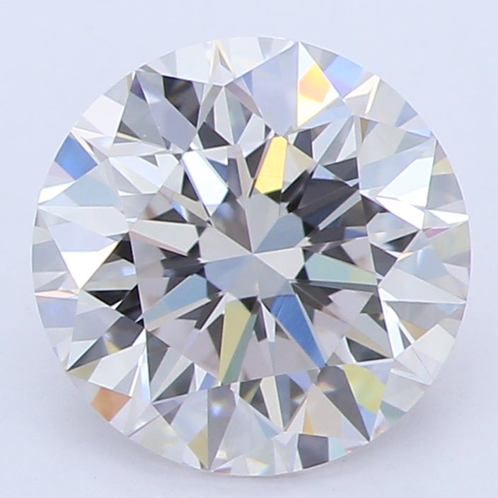 1.37 Carat Round Cut Lab Created Diamond