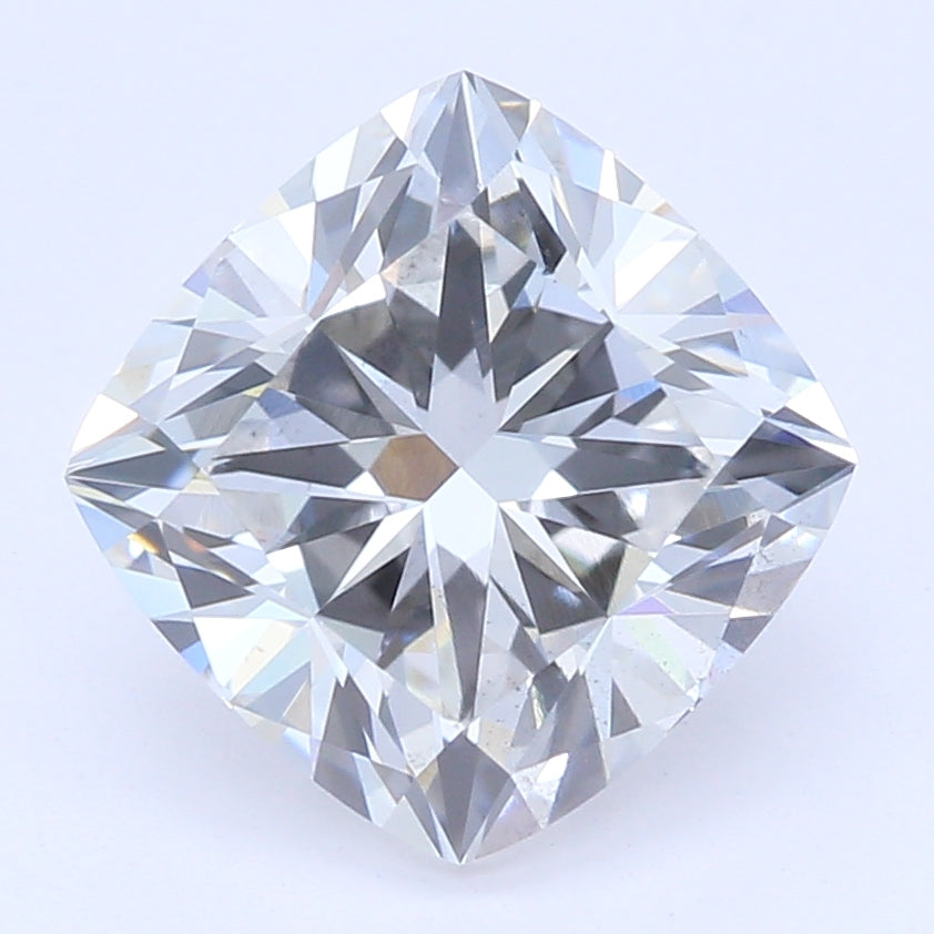 1.81 Carat Cushion Cut Lab Created Diamond
