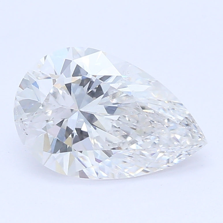 0.79 Carat Pear Cut Lab Created Diamond