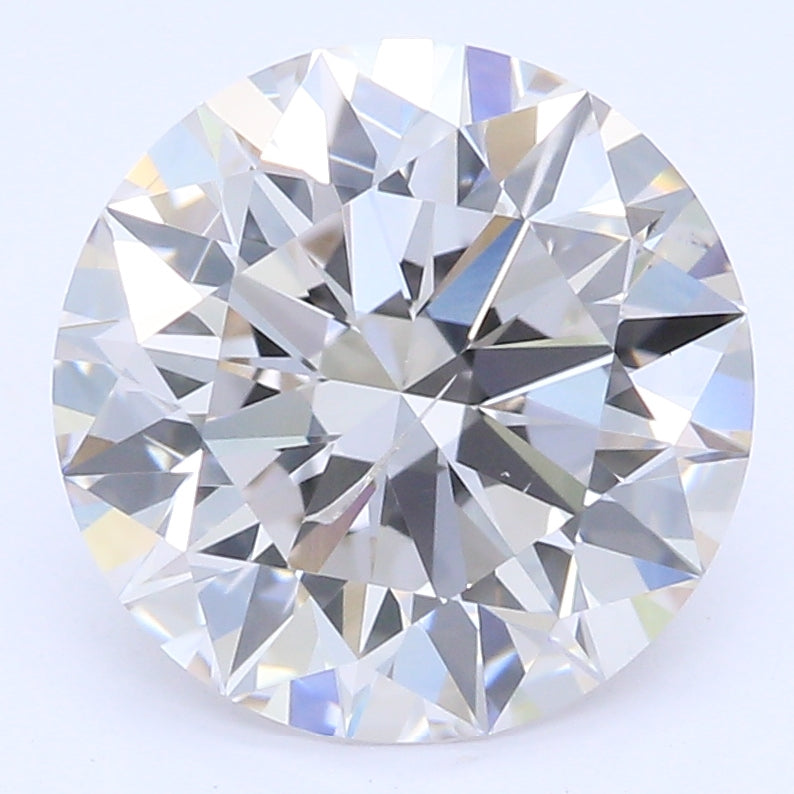 1.76 Carat Round Cut Lab Created Diamond