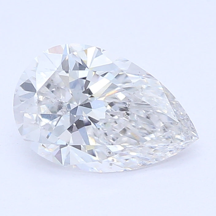 0.58 Carat Pear Cut Lab Created Diamond