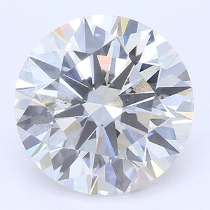2.05 Carat Round Cut Lab Created Diamond