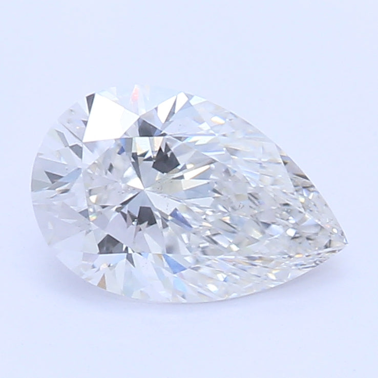 0.57 Carat Pear Cut Lab Created Diamond