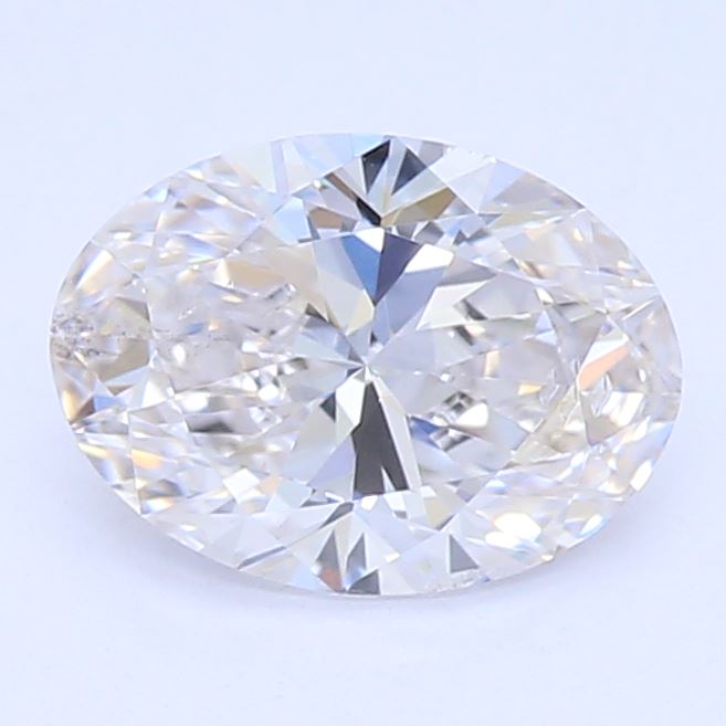 0.57 Carat Oval Cut Lab Created Diamond