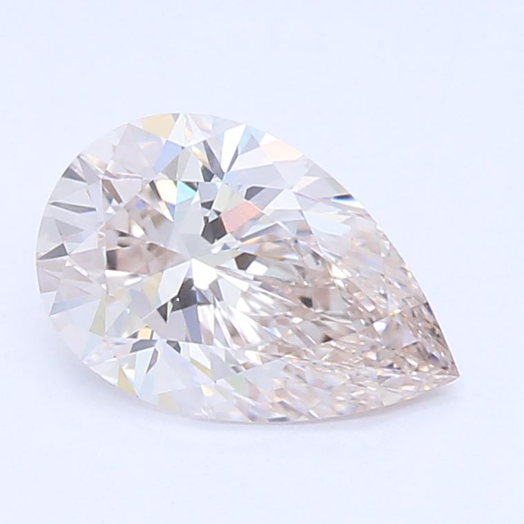 0.65 Carat Pear Cut Lab Created Diamond