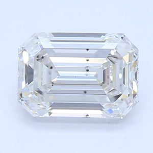 0.45 Carat Emerald Cut Lab Created Diamond
