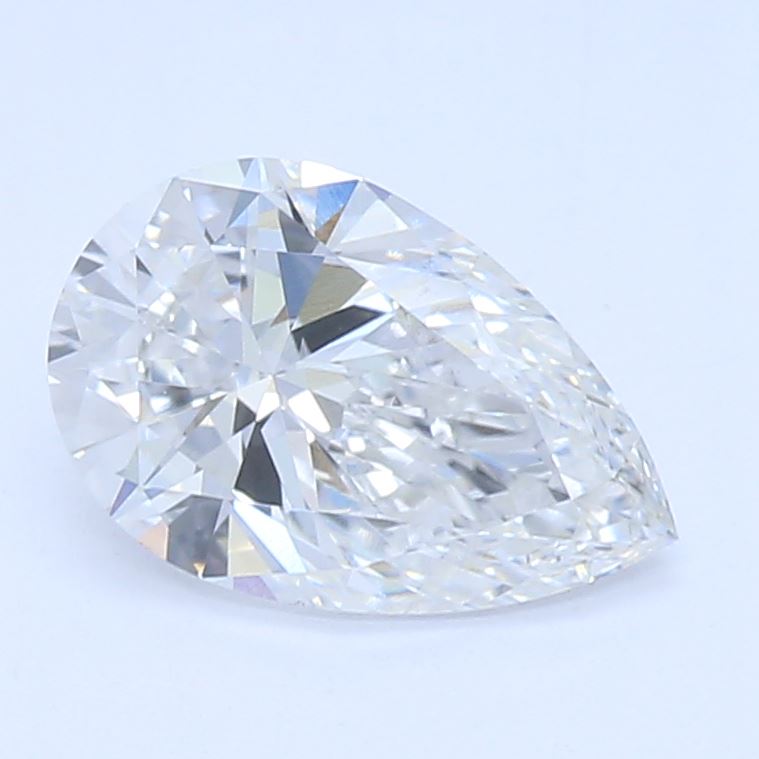 0.66 Carat Pear Cut Lab Created Diamond