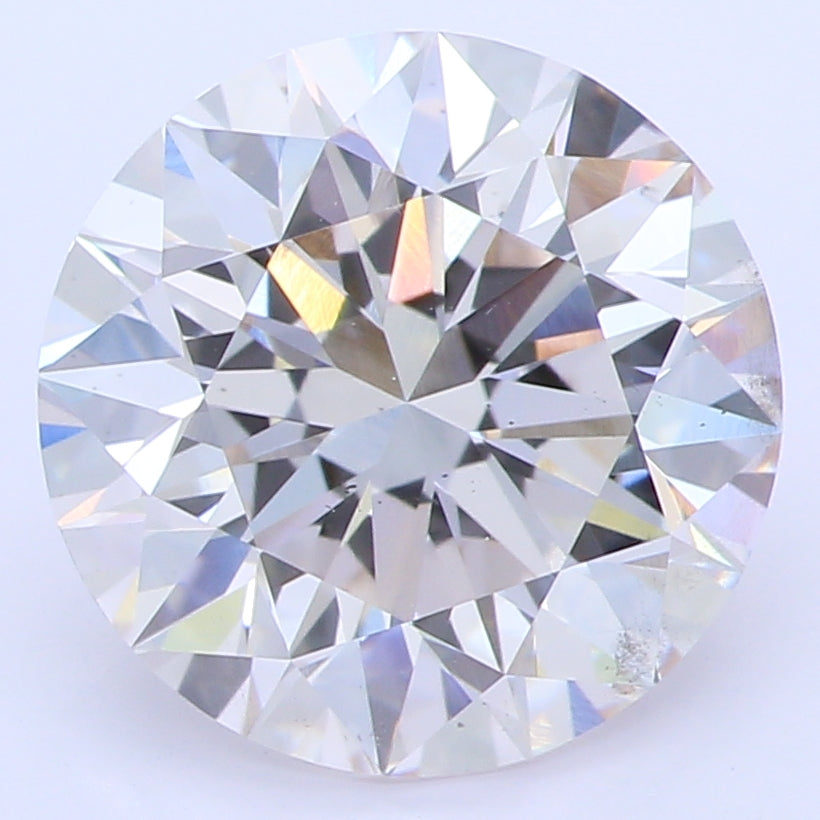 2.34 Carat Round Cut Lab Created Diamond