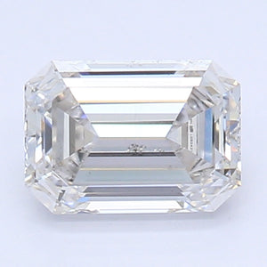 0.44 Carat Emerald Cut Lab Created Diamond