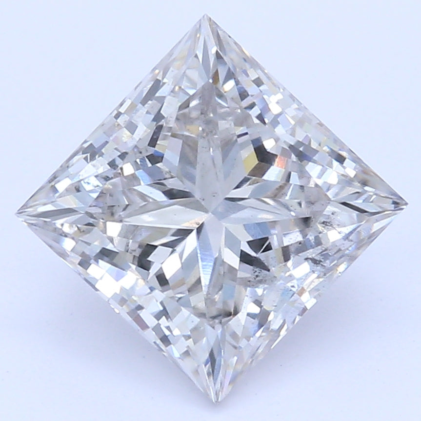 1.36 Carat Princess Cut Lab Created Diamond